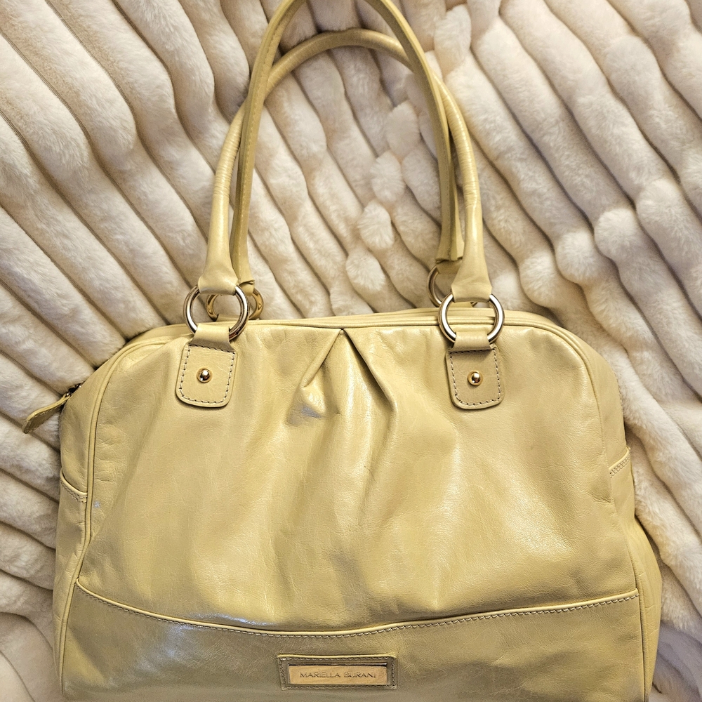 MARIELLA BURANI Genuine Leather Handbag - Made in Italy